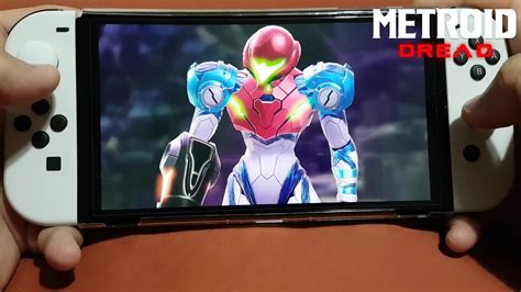 Metroid Dread On Nintendo Switch Oled Youtube