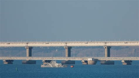 Latest in Ukraine: 'Emergency' Halts Traffic on Bridge to Crimea