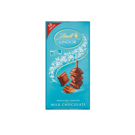 LINDOR Salted Caramel Singles 100g Lindt Online Shop