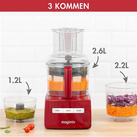 Magimix Xl Compact Food Processor Rood Meesterslijpers Nl