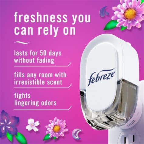 Febreze Odor Fighting Fade Defy Plug Air Freshener Gain Moonlight