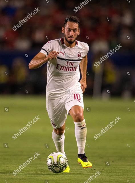 Carson Ca Milan Midfielder Hakan Calhanoglu Editorial Stock Photo