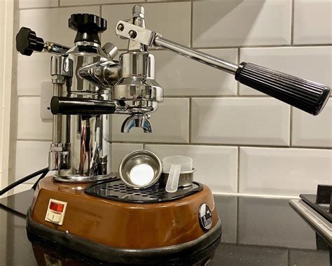 La Pavoni Europiccola Espresso And Cappuccino Lever Coffee Machine Rare