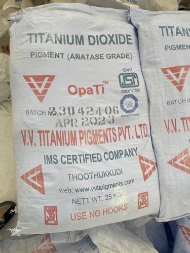 Titanium Dioxide Opati Powder Bag At Kg In New Delhi Id