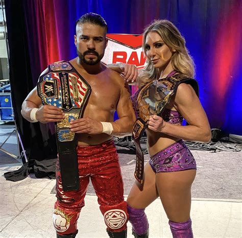 US Champion Andrade & NXT Women Champion Charlotte | Charlotte flair ...