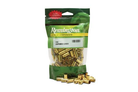 Remington 9mm Unprimed Brass Case 100 Box Sportsman S Outdoor Superstore