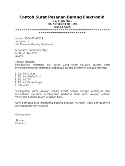 Contoh Surat Elektronik 56 Koleksi Gambar