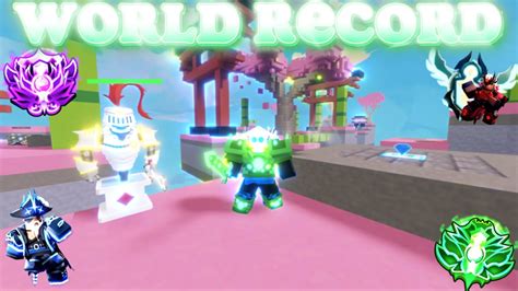 I Got The World Record On Getting Emerald Armor In 1v1 Winstreak 😱🔥🥳🏆 Roblox Bedwars Youtube