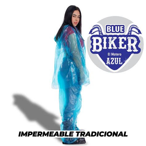 Impermeable Plástico Tradicional BLUE BIKER Victoria Racer 26