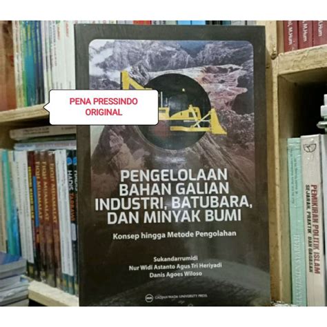 Jual Pengelolaan Bahan Galian Industri Batubara Dan Minyak Bumi