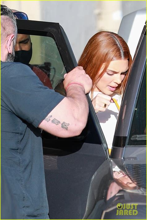 The Kardashian Jenners Arrive For Jimmy Kimmel Live Where Kim