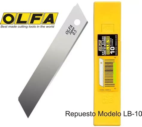 Olfa Repuesto Navaja Modelo Lb Mm Con Piezas En Venta En