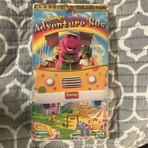 BARNEYS ADVENTURE BUS Classic Collection VHS Video Tape 1997 7 88