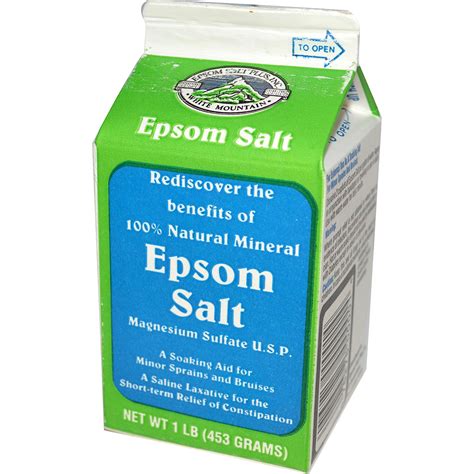 Use Of Epsom Salt As Laxative How To Use Epsom Salt For Constipation