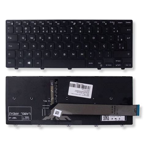 Teclado Para Notebook Dell Inspiron Abnt Shopee Brasil