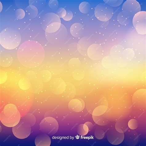 Fondo Abstract De Luces Borrosas Vector Gratis