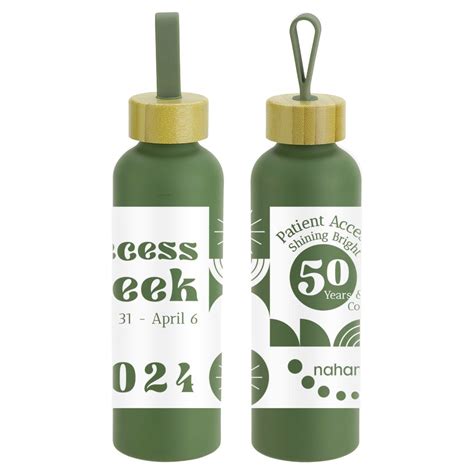 Aluminum Bottle W Bamboo Lid AM203 Min Quantity Purchase 25 Pcs