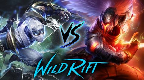 WILD RIFT YASUO Vs ZED MID SOLO RANK GAME SEASON 2 YouTube