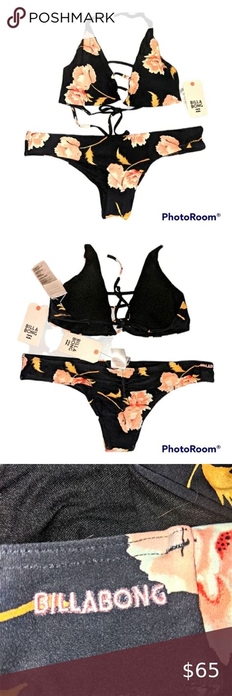 NWT Billabong Floral Dawn Bikini Set Plus Fashion Fashion Tips