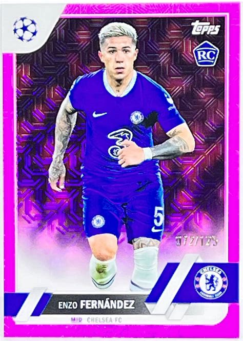 Enzo Fernandez Topps Uefa Club Competitions Japan