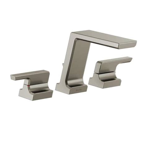 Delta Pivotal 2 Handle Deck Mount Roman Tub Faucet Trim Kit In Lumicoat