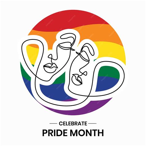 Premium Vector Celebrate The Pride Month Love Has No Gender Concept Of Sexual Freedom And Lgbtq