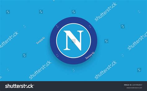 Napoli Fan Token Cryptocurrency Logo On Stock Vector (Royalty Free ...