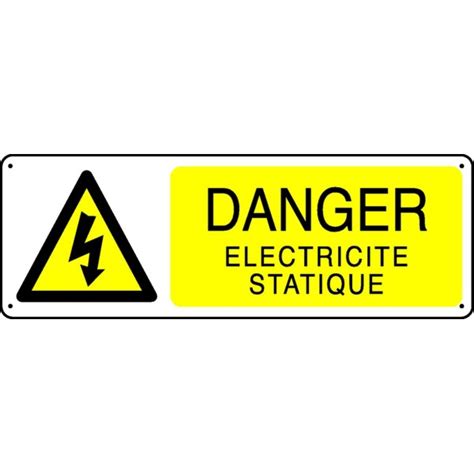 Panneau Danger Electricit Statique Stocksignes