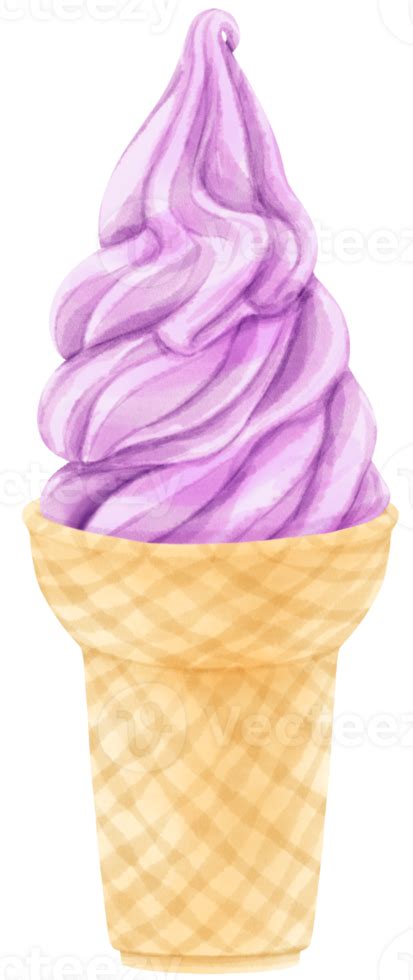 Ice Cream Watercolor 9694616 Png