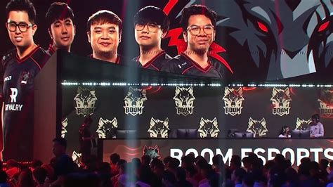 Boom Esports Melaju Ke Babak Besar Ti Siapa Lawan Selanjutnya