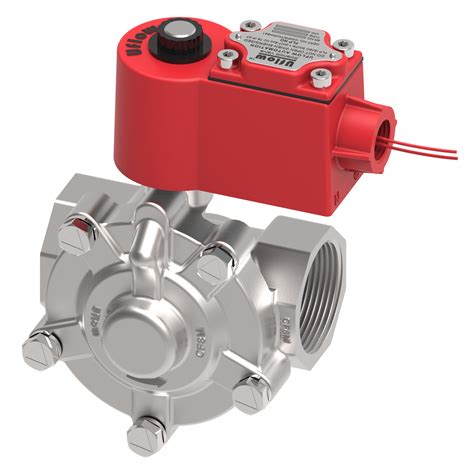 Pilot Operated Diaphragm Type Solenoid Valve NC Uflow Automation