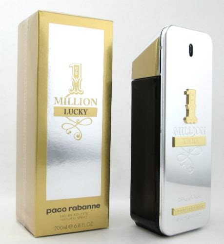 1 Million Lucky By Paco Rabanne Eau De Toilette Spray For Men 200 Ml