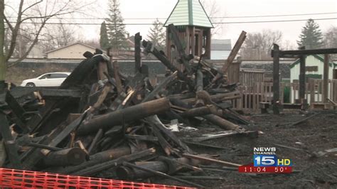 Volunteers Helping Town Rebuild Playground YouTube