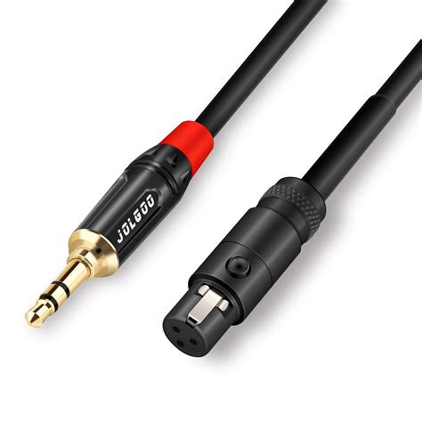 Amazon Jolgoo Mm Stereo Audio Plug To Mini Xlr Female Cable