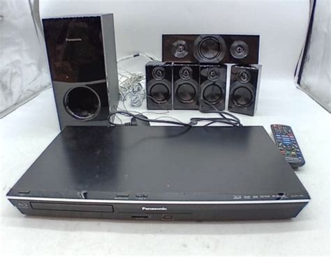 PANASONIC Blu Ray Disc Home Theatre Sound System W Speakers Part