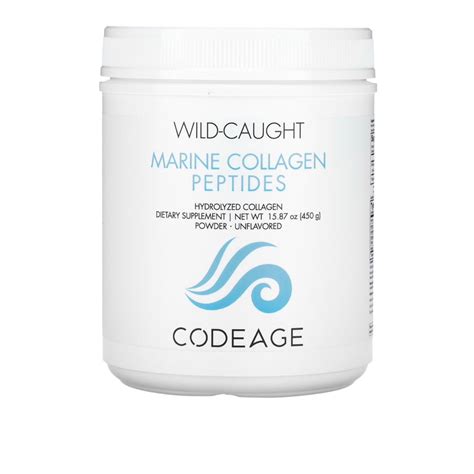 Codeage Wild Caught Marine Collagen Peptides 450g And Hydrolyzed Multi Collagen Peptides