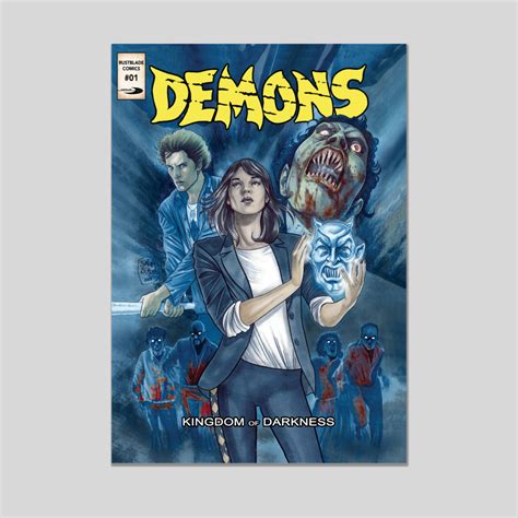 DEMONS – KINGDOM OF DARKNESS – COMIC BOOK | Rustblade