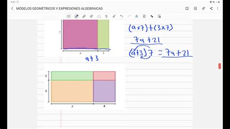 Modelos geométricos y expresiones algebraicas YouTube