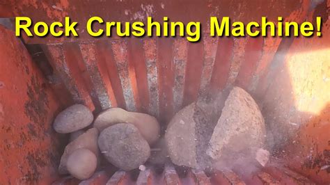 Jaw Crusher Rock Crushing Machine Crushing Rocks Concrete