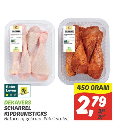 Scharrel Kipdrumsticks Aanbieding Bij Dekamarkt