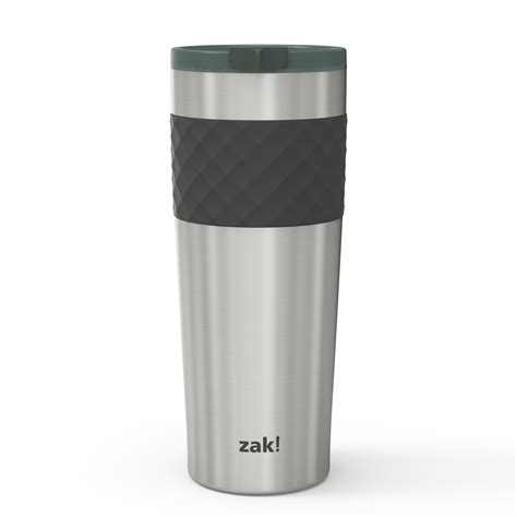 Zak Designs Oz Coffee Travel Tumbler Aberdeen Stainless Steel With