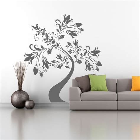 Sticker Mural Arbre Design D Comotif