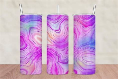 Aqua Blue Mushroom Tumbler Sublimation Graphic By Sha Designs