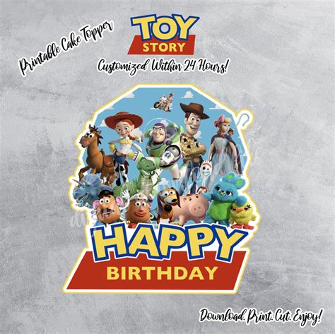 Toy Story Birthday Cake Toppers Birthday Cake Images