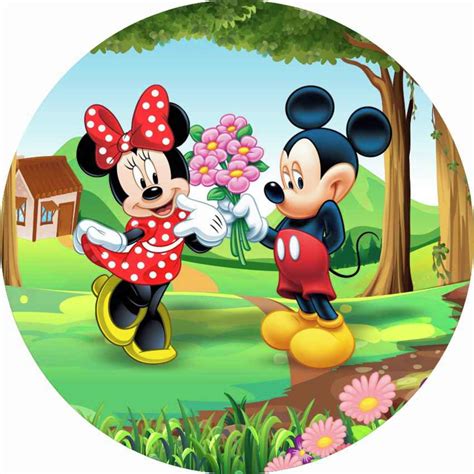 Painel Minnie E Mickey - 9