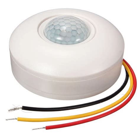 Aliexpress Buy Energy Saving 360 Degree PIR Motion Sensor