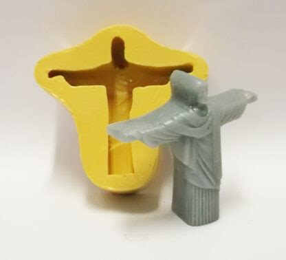 Molde De Silicone Cristo Redentor Lashimiecia