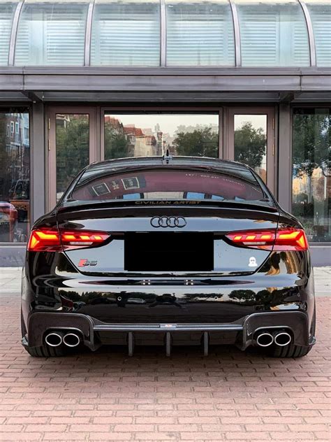 Aero Carbon Audi A5 S5 B9 5 2020 Carbon Rear Diffuser Btx Style