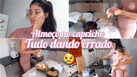 ALMOÇO NO CAPRICHO PARA RECEBER A FAMÍLIA DEU TUDO ERRADO YouTube