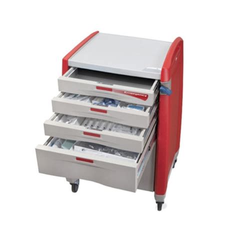 Patient Ready Premium Loaded 6 Drawer Emergency Crash Cart™ Diamedical Usa